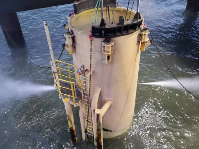 Underwater pile cutting for offshore wind farm monopiles RGL Services