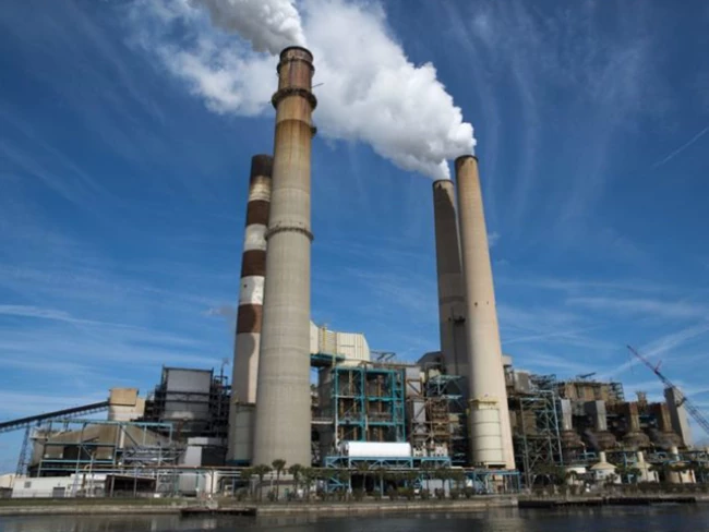 Steel surface preparation gas-fired power station utilities