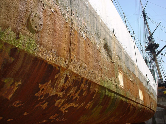 High pressure water jetting for ship hull cleaning and marine growth removal in the maritime industry