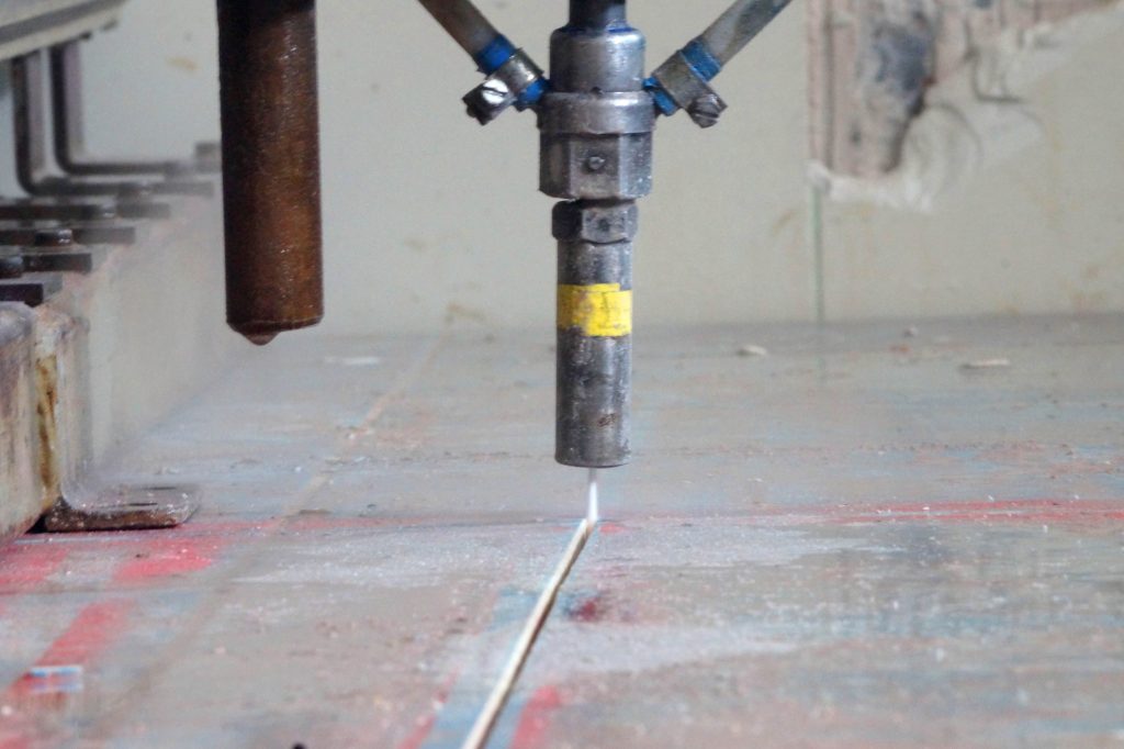 UHP Abrasive Water Jet Cutting